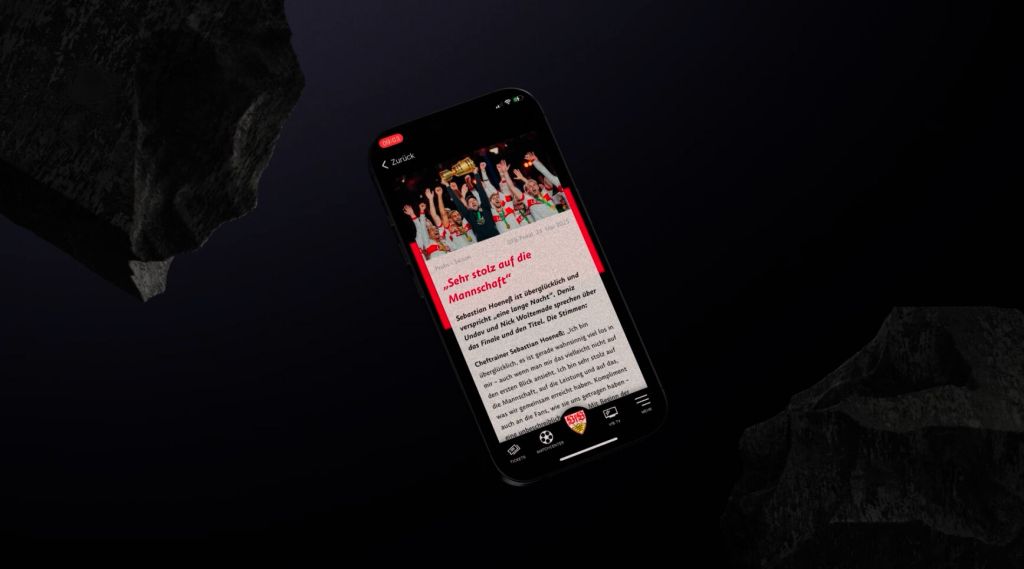 Digitale Spielmacher: Unsere App für den Pokalsieger